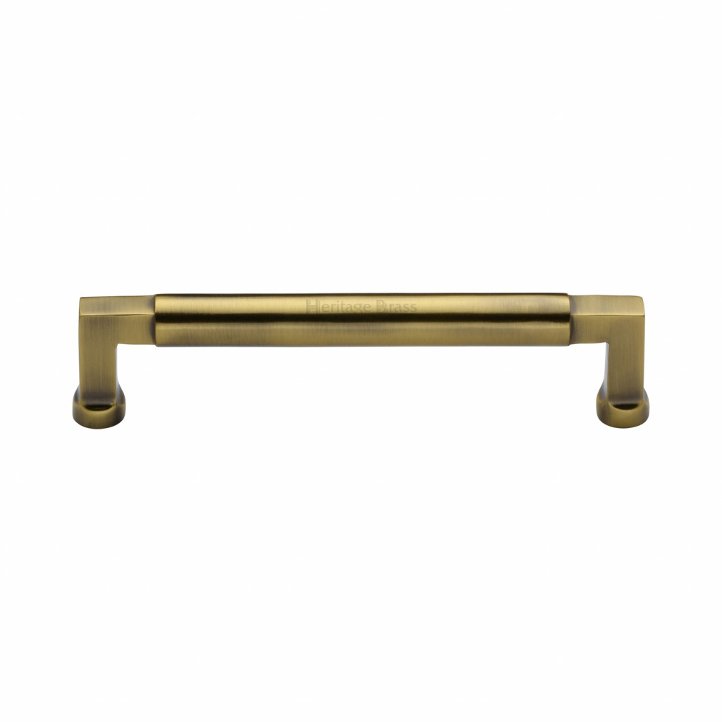 M Marcus Heritage Brass Bauhaus Design Cabinet Handle 160mm Centre to Centre